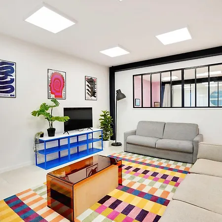 Loft Moderne Et Chic 130 M2- Menilmontant Apartment *